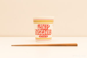 Instagram and Cup Noodle